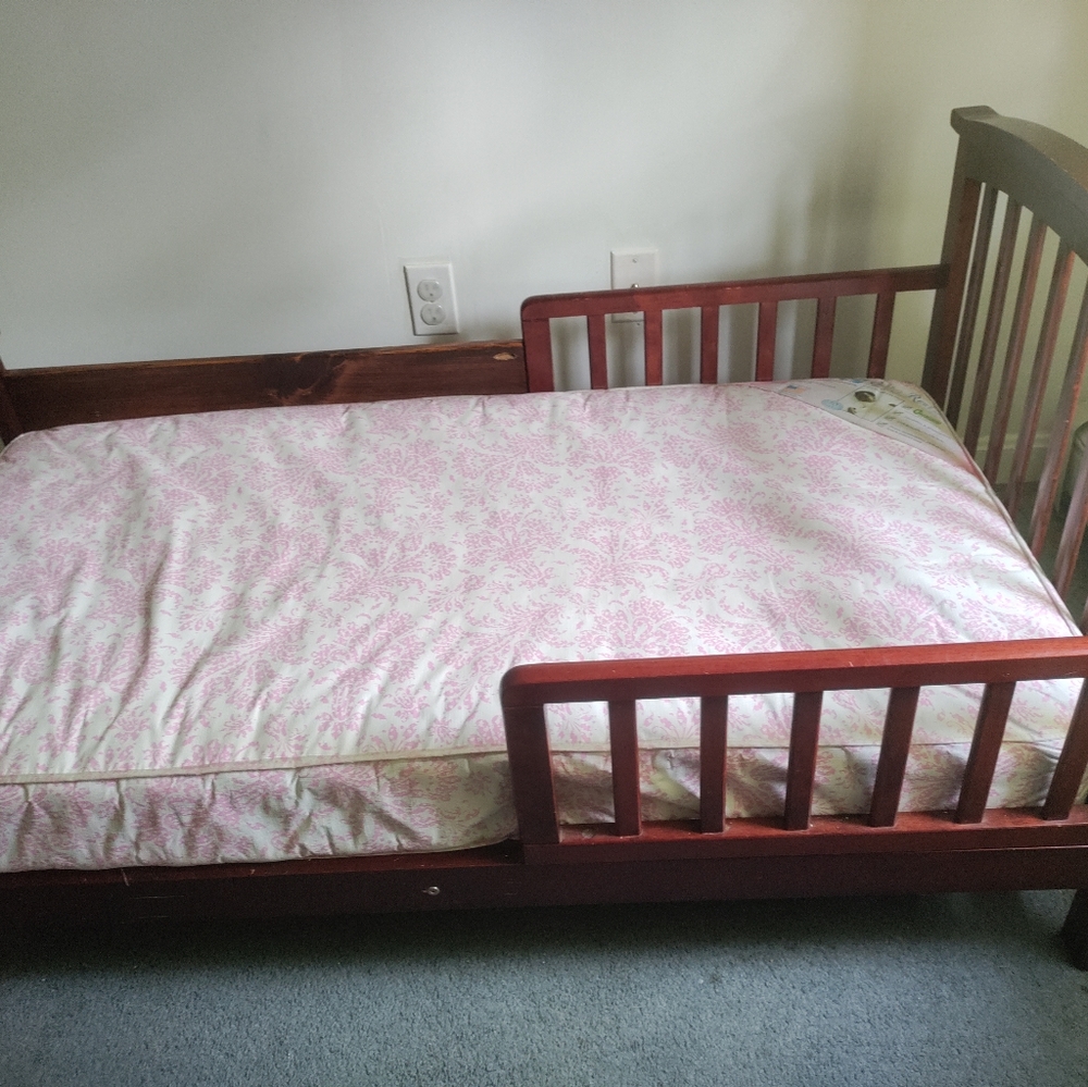 Toddler Bed & Mattress